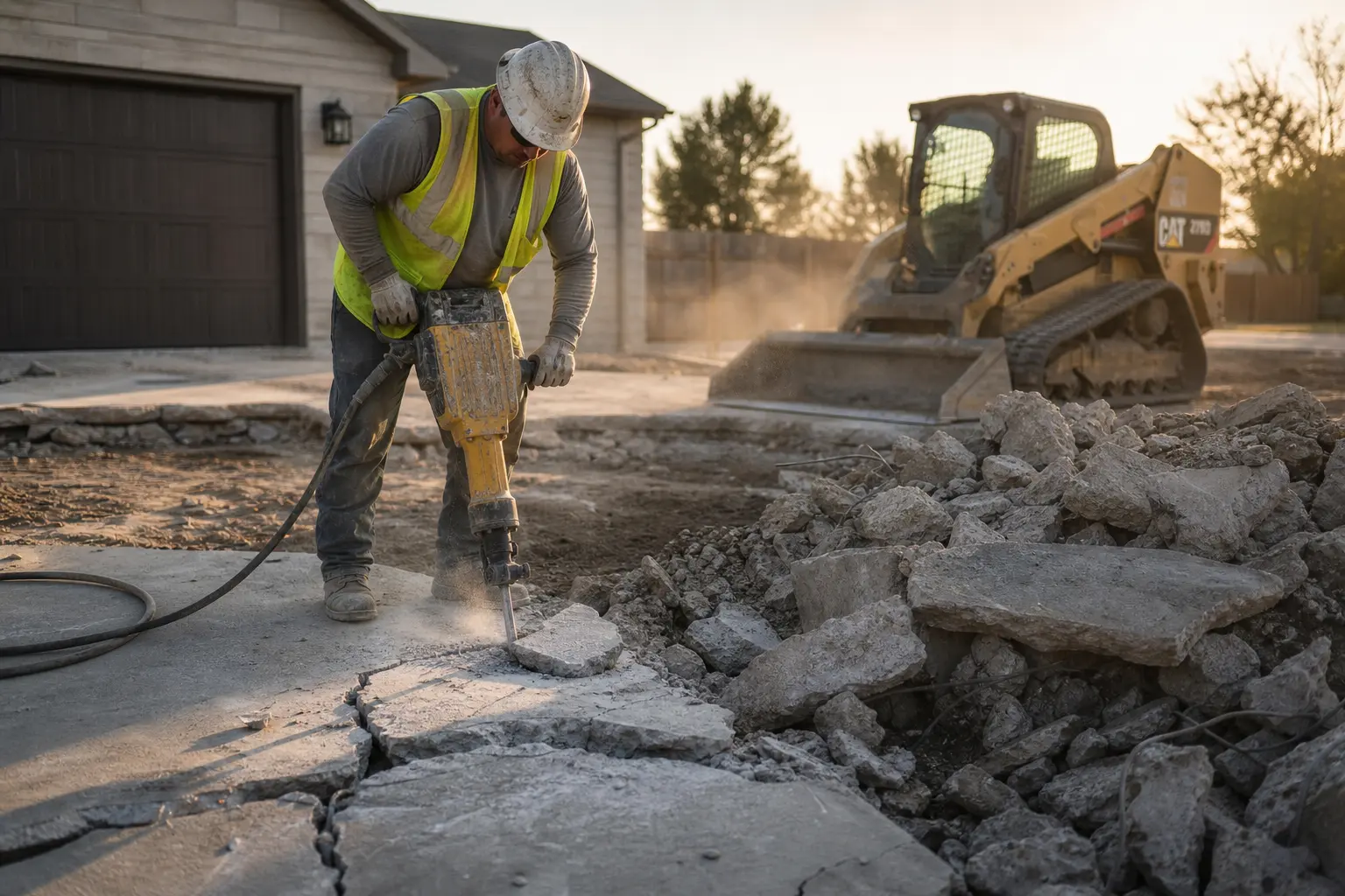 Concrete Tearout & Demo in Norman, OK